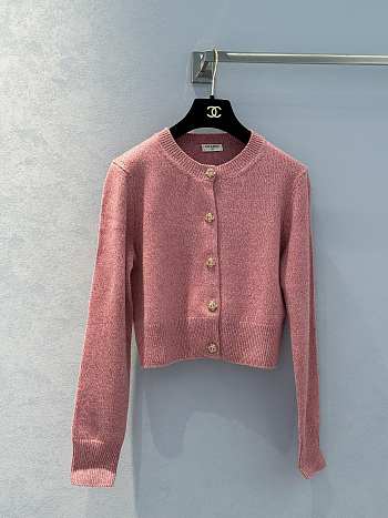 Bagsaaa Chanel Pink Cardigan