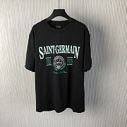 Bagsaaa Balenciaga Saint Germain T-shirt Black - 1