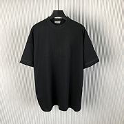 Bagsaaa Dior And Stone Island T-Shirt Oversized Fit Black Cotton Jersey - 1