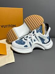 Bagsaaa LV Archlight Sneaker Blue Monogram - 2