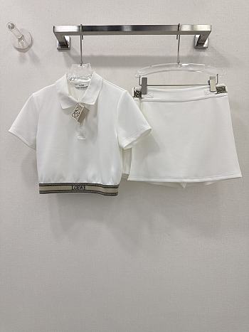 Bagsaaa Loewe White Set