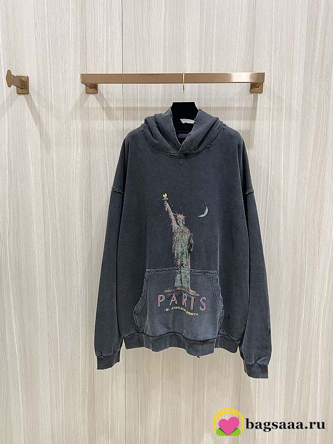 Bagsaaa Balenciaga Paris Liberty hoodie - 1