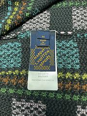 Bagsaaa LV Damier Short-Sleeved Cotton Knit Shirt - 4