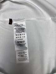 Bagsaaa Gucci Cotton Jersey Printed T-Shirt White - 4