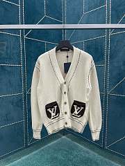 Bagsaaa LV Signature Light Cardigan Beige - 1