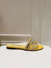 Bagsaaa D&G Sliders With Embroidered Majolica Pattern - 4