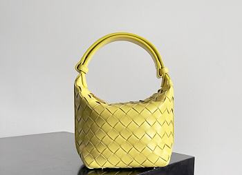 Bagsaaa Bottega Veneta Candy Wallace Yellow - 17*13.5*5cm