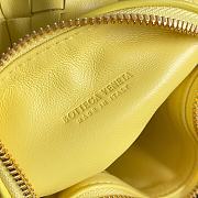 Bagsaaa Bottega Veneta Candy Wallace Yellow - 17*13.5*5cm - 2