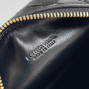 Bagsaaa Bottega Veneta Candy Wallace Black - 17*13.5*5cm - 2