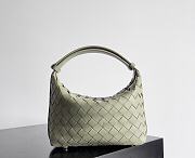 Bagsaaa Bottega Veneta Mini Wallace Green Travertine - 20x13x9.5 cm - 1