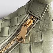 Bagsaaa Bottega Veneta Mini Wallace Green Travertine - 20x13x9.5 cm - 3