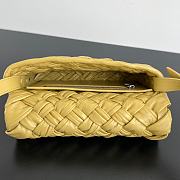 Bagsaaa Bottega Veneta Small Rumple Messenger Yellow - 21x14x5cm - 2