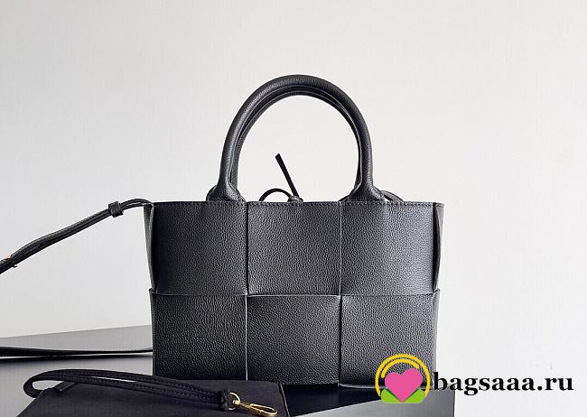 Bagsaaa Bottega Veneta Mini Arco Tote Black - 25*16*8cm - 1