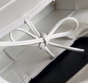 Bagsaaa Bottega Veneta Mini Arco Tote White - 25*16*8cm - 3