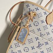 Bagsaaa Louis Vuitton M24905 Neverfull MM Multicolor Beige - 31 x 28 x 14 cm - 5