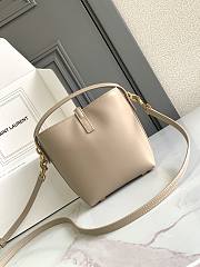 Bagsaaa YSL Le 37 Mini In Shiny Leather 765870 Beige - 15 X 13 X 6 CM - 4