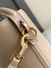 Bagsaaa YSL Le 37 Mini In Shiny Leather 765870 Beige - 15 X 13 X 6 CM - 3