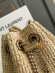 Bagsaaa YSL Mini Joe In Raffia 774297 - 19 X 13 X 13 CM - 5