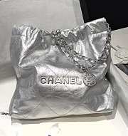 Bagsaaa Chanel 22 Handbag Silver - 1