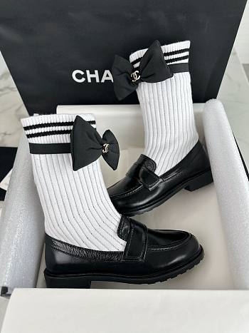 Bagsaaa Chanel Boots With Black Socks