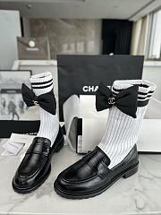 Bagsaaa Chanel Boots With Black Socks - 3