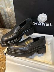 Bagsaaa Chanel Moccasins Black Shoes 01 - 4