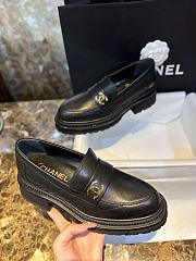 Bagsaaa Chanel Moccasins Black Shoes 01 - 3