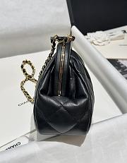 Bagsaaa Chanel Clutch Lambskin Black AS4717 - 16 × 24 × 8 cm - 3