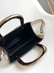 Bagsaaa Bvlgari Serpentine Metallic Bag - 13 X 17.5 X 5.5 Cm - 2