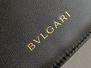 Bagsaaa Bvlgari Serpentine Black Bag - 13 X 17.5 X 5.5 Cm - 4