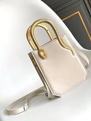 Bagsaaa Bvlgari Serpentine Beige Bag - 13 X 17.5 X 5.5 Cm - 1