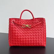 Bagsaaa Bottega Veneta Red Andiamo - 32.5x24x12 cm - 1