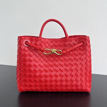 Bagsaaa Bottega Veneta Red Andiamo - 32.5x24x12 cm