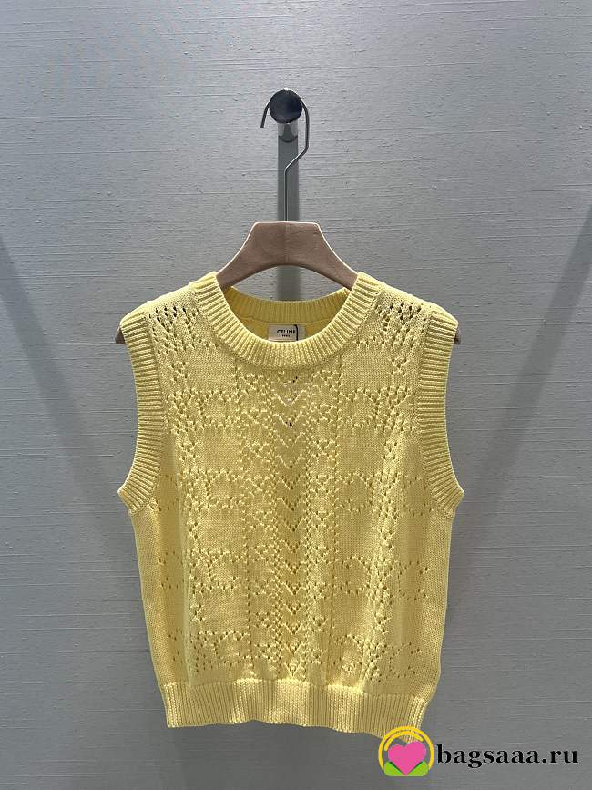 Bagsaaa Celine Yellow Top - 1