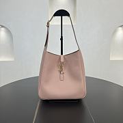 Bagsaaa YSL Le 5 À 7 Supple Small In Grained Leather Pink - 23 X 22 X 8.5 CM - 1