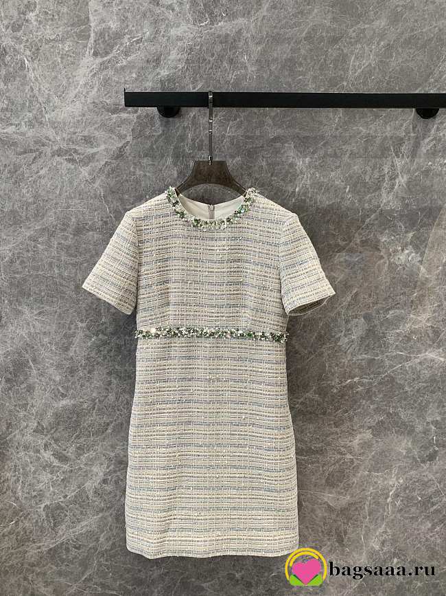 Bagsaaa Valentino Tweed Dress - 1