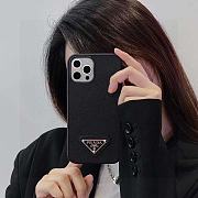 Bagsaaa Prada Black Phone Case - 4