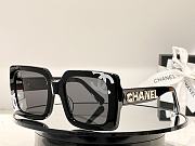 Bagsaaa Chanel Black Square Sunglasses - 3