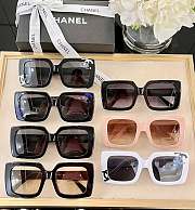 Bagsaaa Chanel Black Square Sunglasses - 2