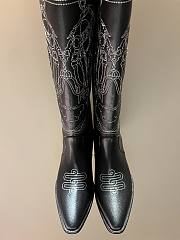 Bagsaaa Hermes Black Leather Boots - 4