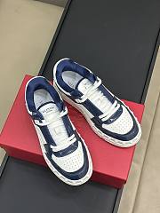 Bagsaaa Valentino Sneakers White & Blue - 2