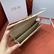 Bagsaaa My Dior Mini Bag Beige Cannage Lambskin - 21 x 11.5 x 4.5 cm - 3