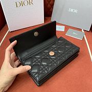 Bagsaaa My Dior Mini Bag Black Cannage Lambskin - 21 x 11.5 x 4.5 cm - 2