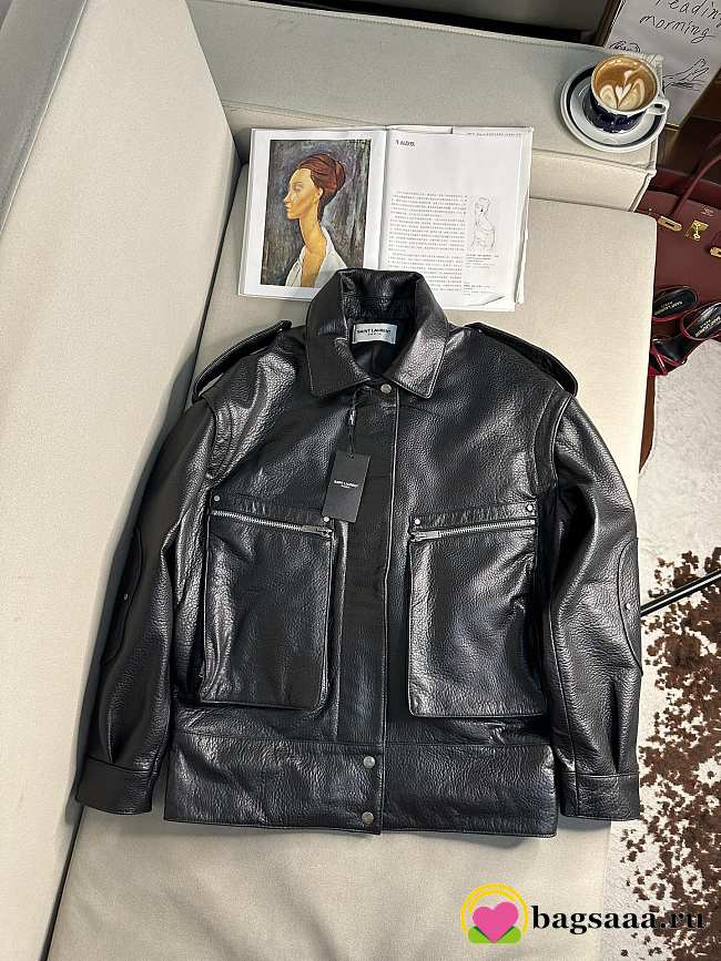 Bagsaaa YSL Leather Jacket - 1