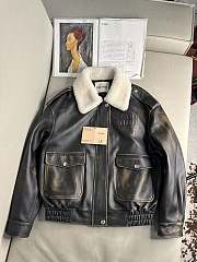 Bagsaaa Miumiu Leather Jacket - 1