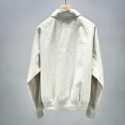 Bagsaaa Dior CD Heart Blouson Jacket White Cotton Canvas - 4