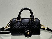 Bagsaaa Dior Groove 16 Mini Bag Black Macrocannage Calfskin - 17 x 10 x 8 cm - 4