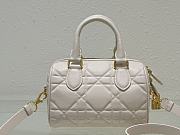 Bagsaaa Dior Groove 25 Bag Dusty Ivory Macrocannage Calfskin - 25 x 19 x 16 cm - 3