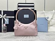 Bagsaaa Re-Nylon Prada Re-Edition 2000 mini-bag light pink - 22x6x17 cm - 1