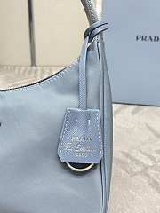 Bagsaaa Re-Nylon Prada Re-Edition 2000 mini-bag light blue - 22x6x17 cm - 4